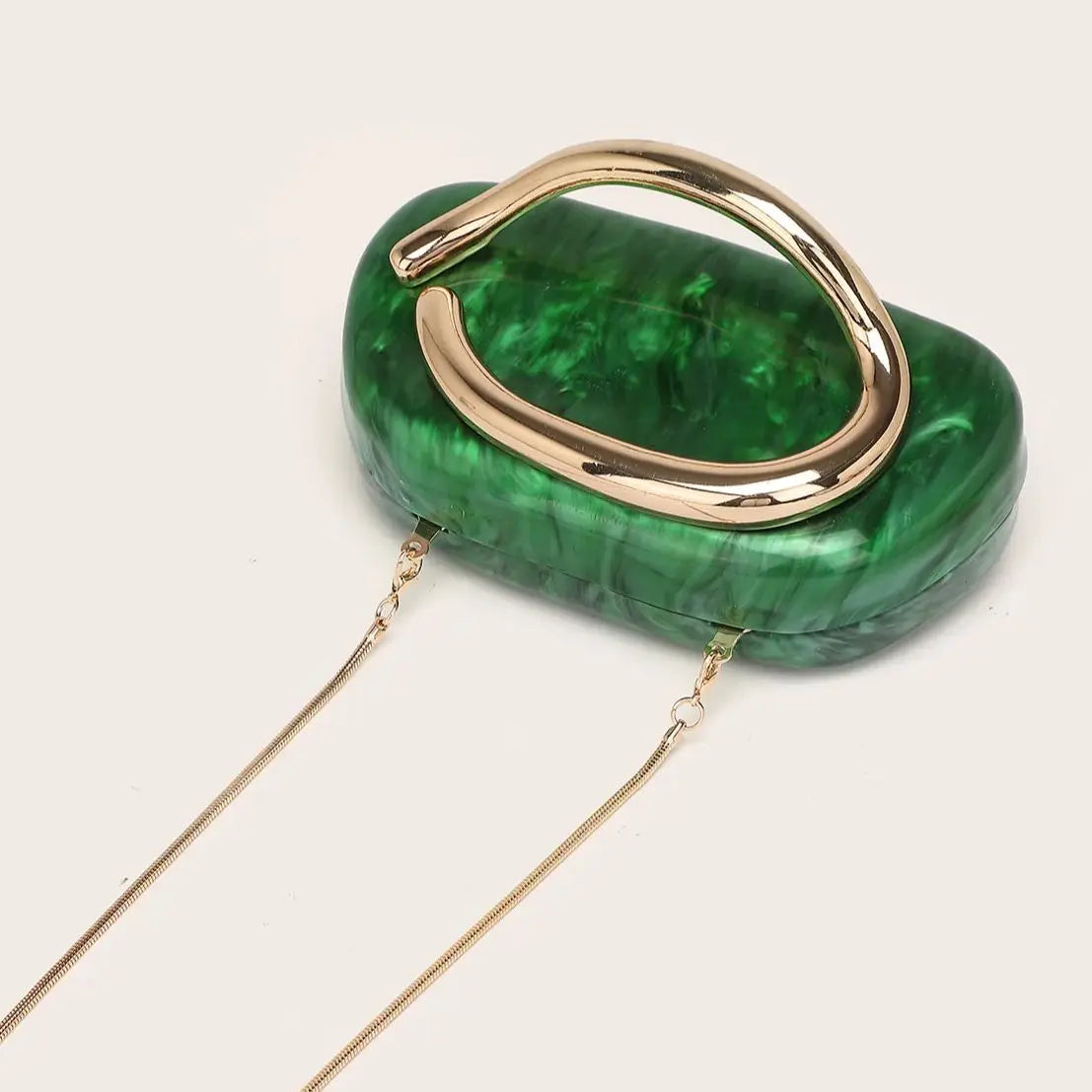 Acrylic Luxury Box Clutch Handbag For Women Evening Banquet Bags Wedding Party Chain Crossbody Shoulder Bag Ladies Dinner Purses