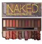12-color eyeshadow palette, mirror packaging, pearlescent shimmer, stage makeup effect, long-lasting, easy to apply, waterproof mbzr