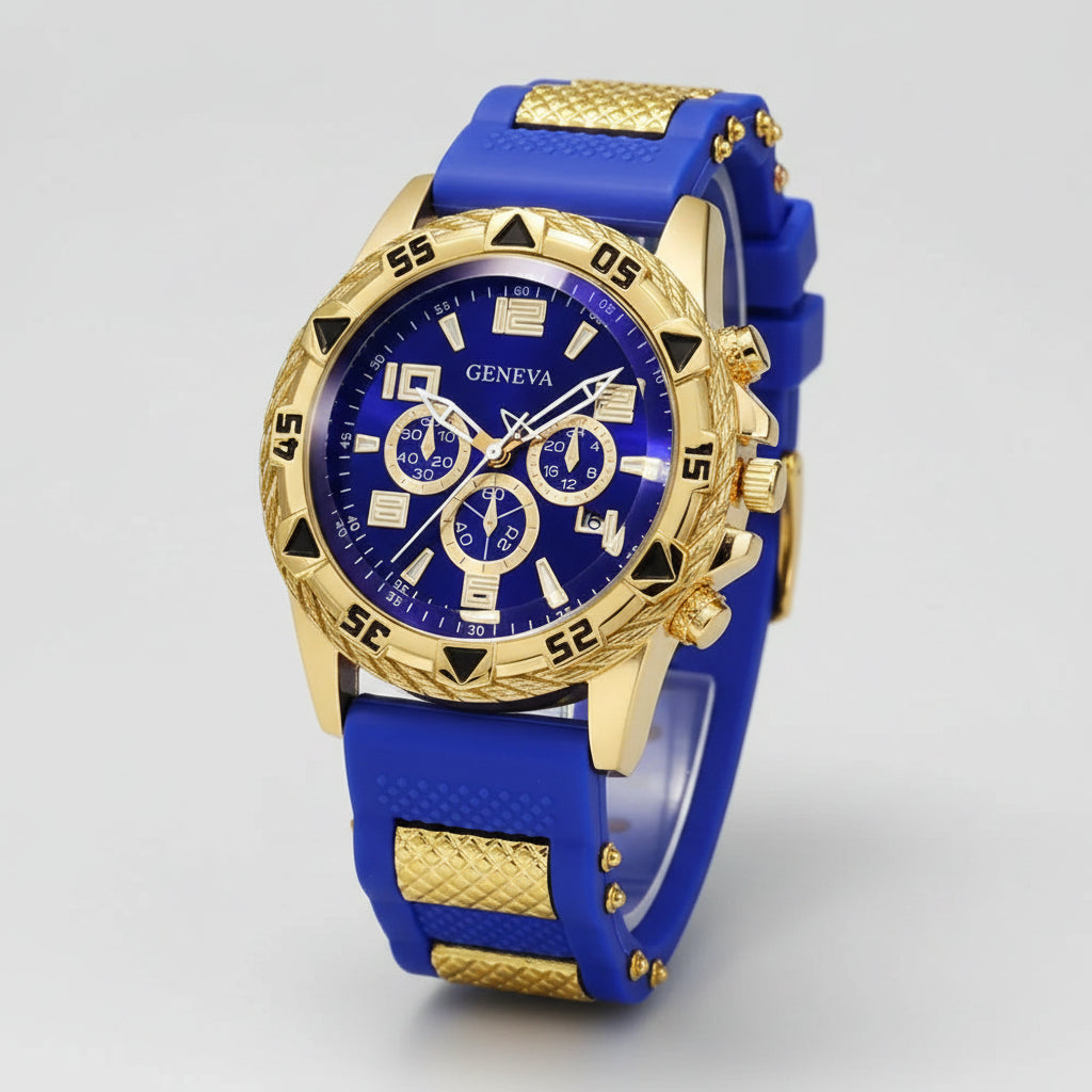 Elegant Men&women; Quartz Watch - Sleek Business Style with Silicone Strap, Suitable for Men & Women, Festival Gift mbzr