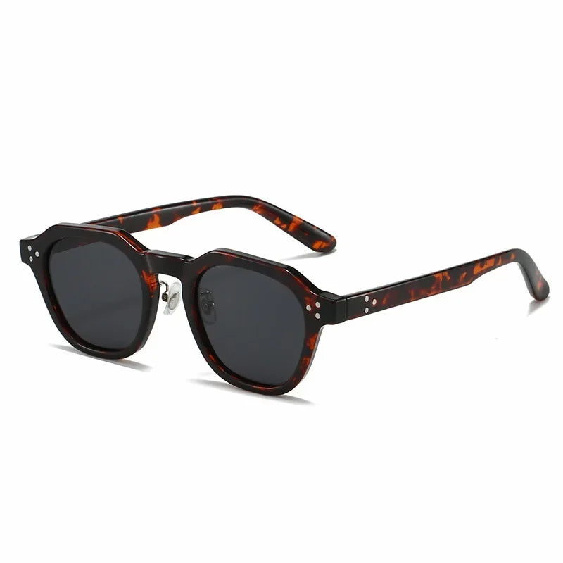 Retro Polarized Sunglasses Men Ultralight TR90 Frame Polygon Women Sun Glasses Outdoor High Quality Travel Eyewear Gafas De Sol