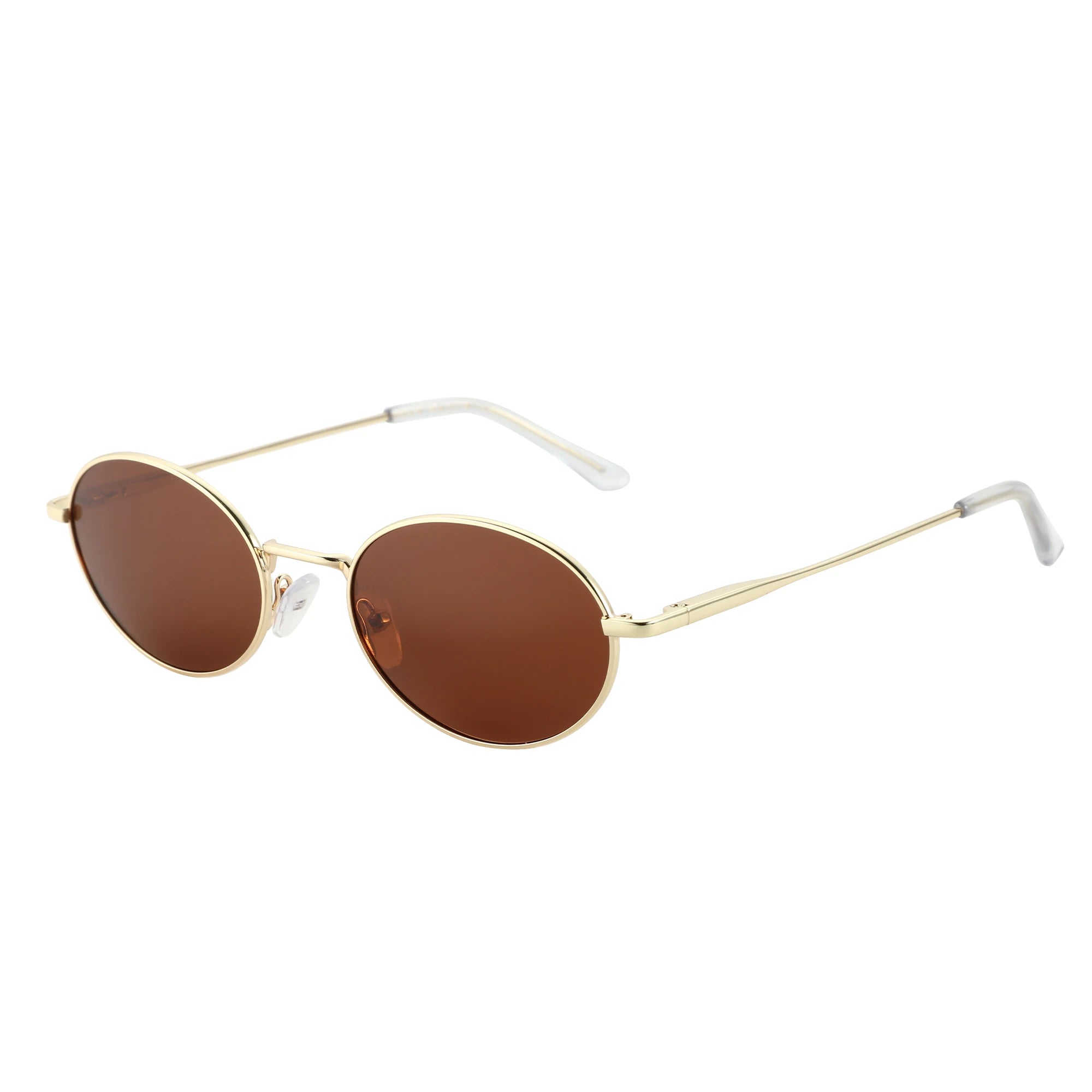 ZENOTTIC Oval Retro Unisex Sunglasses UV400 Polarized Glasses Vintage Style Classic Shades