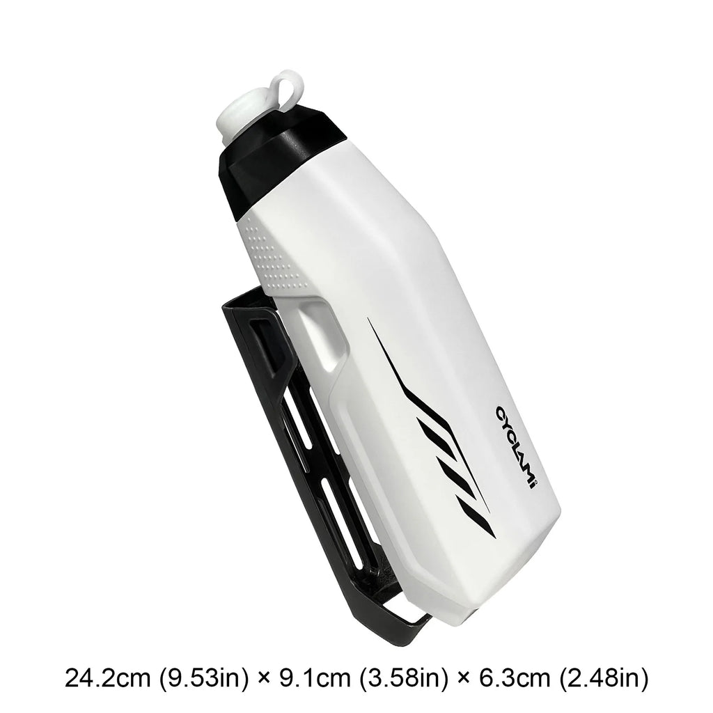 650ml Pneumatic Cycling Water Bottle Squeeze To Drink Design Drinking Bottle Bike Frame for Sports Outdoor MTB Road Cycling mbzr