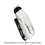 650ml Pneumatic Cycling Water Bottle Squeeze To Drink Design Drinking Bottle Bike Frame for Sports Outdoor MTB Road Cycling mbzr