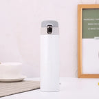 Students Go To School Thermos Cup Creative Bullet Cover Direct Drinking Water Cup Simple Solid Color Durable and Practical mbzr