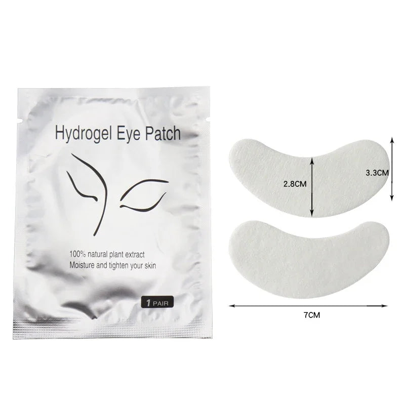 50 Pairs Eyelash Under Eye Patches Eye Pad Isolation Remove Hydrogel Eye Patch Sticker Gasket Eyelash Extension Makeup Tools mbzr