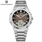 2026 New PAGANI DESIGN Skeleton Tourbillon Men's Watches Top Luxury Automatic Watch For Men Sporty Elegant Mechanical Wristwatch