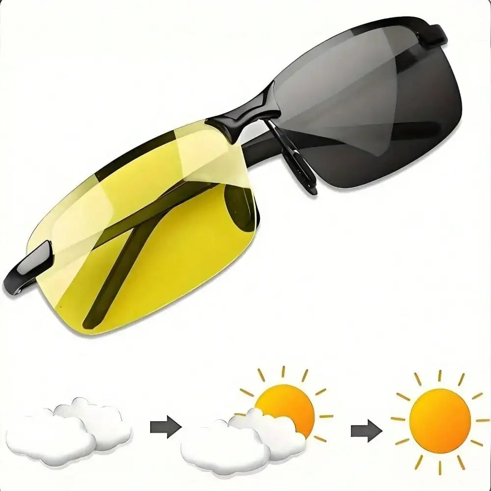 Polarized Photochromic Outdoor Sport Sunglasses Unisex