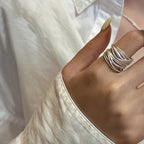 A 316 Stainless Steel Ring, a Beautifully Crafted Spring/summer Fashion Ring Jewelry Piece. Suitable for All Seasons, Perfect for Holidays, Weddings, Banquets, Parties, Back-to-school Season, Thanksgiving, Oktoberfest, Carniv