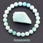 JD Amethyst Bracelet Made of Real Natural Stone Beads Body-Purifying Geniune Amethyst Natural Crystal Bracelet for Women Pulsera mbzr