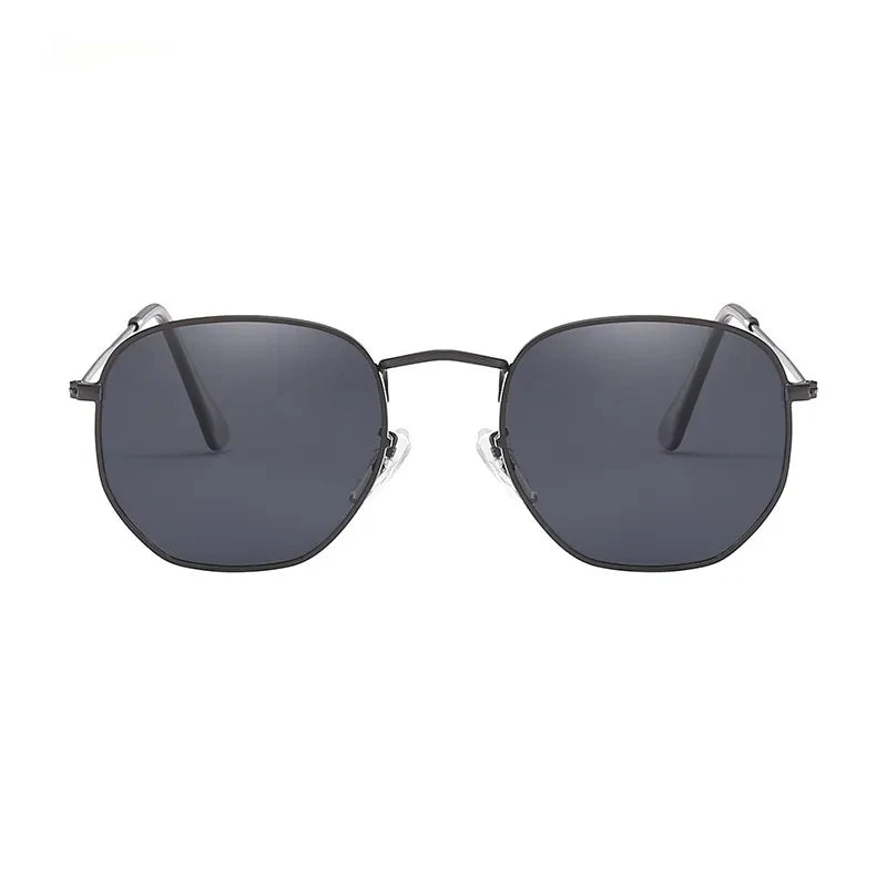 New Metal Men Sunglasses Brand Designer Sun Glasses Vintage Women Female Classic Driving Eyewear Uv400 2023
