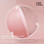 Women Gym Yoga Fitness Ball Thickening Type Anti-explosion Diameter 25 Cm Pilates Workout Mini Ball Sculpting Legs and Hips mbzr