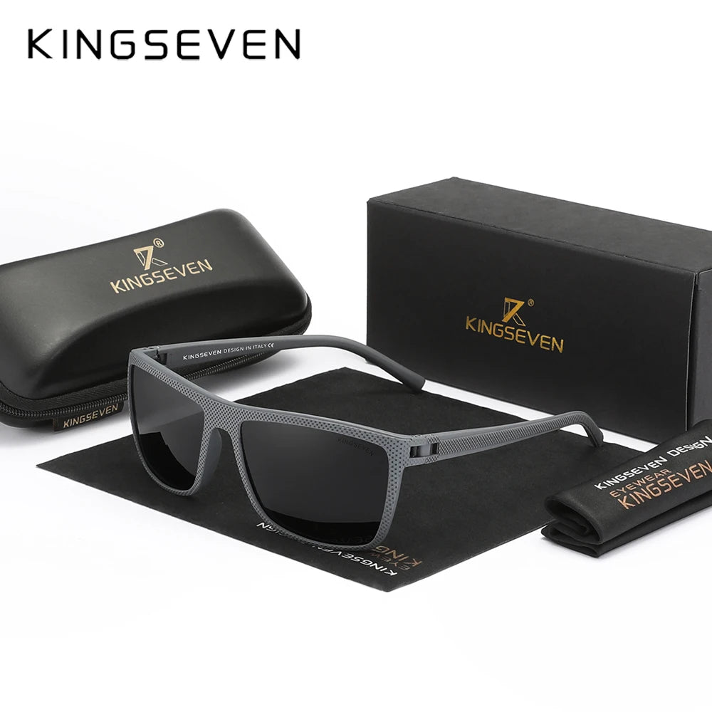 KINGSEVEN Polarized Sunglasses Women Driving Classic Square Frame Sun Glasses sunglasses for Men Outdoor Travel