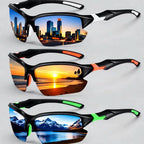 1Pc unisex polarized sunglasses, suitable for outdoor leisure sports, cycling, running, fishing, driving, golf, sunglasses
