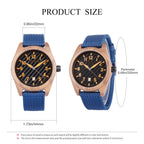 Fashion Wristwatch 41MM Sports Big Dial Luminous Hands BOBO BIRD Casual Men's Quartz Watch with Nylon Strap 2026 New US Local Delivery