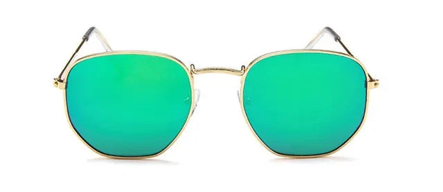 New Metal Men Sunglasses Brand Designer Sun Glasses Vintage Women Female Classic Driving Eyewear Uv400 2023