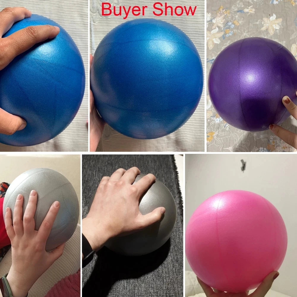 New 25cm Yoga Ball Exercise Gymnastic Fitness Pilates Ball Balance Exercise Gym Fitness Yoga Core Ball Indoor Training Yoga Ball mbzr