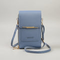 Crazy Bag Fashion Touch Screen Lock Cell Phone Bag Women's Mobile Phone Card Holder Crossbody Shoulder Bag mbzr