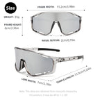 Breathable Large Frame Sport Glasses for Cycling
