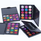 15 Colors Glitter Eye Shadow Shiny Pigment Professional Eye Makeup Palette Long-lasting Make Up Eyeshadow Palette Party Cosmetic mbzr