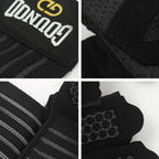 GOUNOD Weightlifting Gloves Wristband Support Breathable Anti-Slip Sports Gym Gloves Bodybuilding Powerlifting Fitness Training mbzr