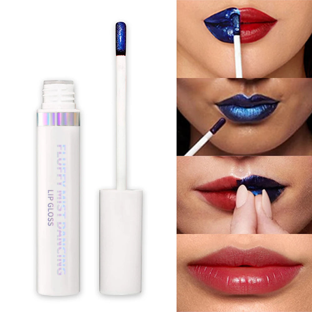 Lip Stain Tint Peel Off Waterproof Lipsticks Cosmetics Makeup Long Lasting Waterproof Peel Off Lip Stain Pink Red Metallic Lip mbzr