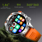SENBONO AMOLED Smart Watch for Men 1100mAh Battery 25+Day Use Time Compass IP68 Waterproof Sport Men‘s Smartwatch for Men Women