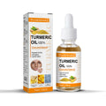 Turmeric Essence Oil Firming Tightening Fade Fine Lines Brighten Skin Tone Remove Melanin Deeply Moisturizing Facial Serum Oil mbzr