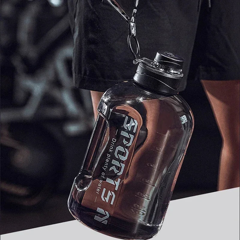 1.7L/2.7L Portable Large Capacity Water Bottle Sports Water Bottle Gym Cycling Cup For Fitness Camping Men Water Kettle mbzr