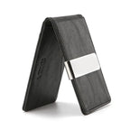 RFID Blocking Slim PU Wallet For Men, 5 Card Slots With Money Clip - Lightweight Bifold Wallet, Perfect Father's Day Gift mbzr