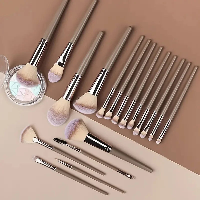 3-20Pcs Premium Makeup Brushes Set Soft Fluffy Beauty Cosmetic Foundation Makeup Brush Eyeshadow Blush Kabuki Make Up Tools mbzr