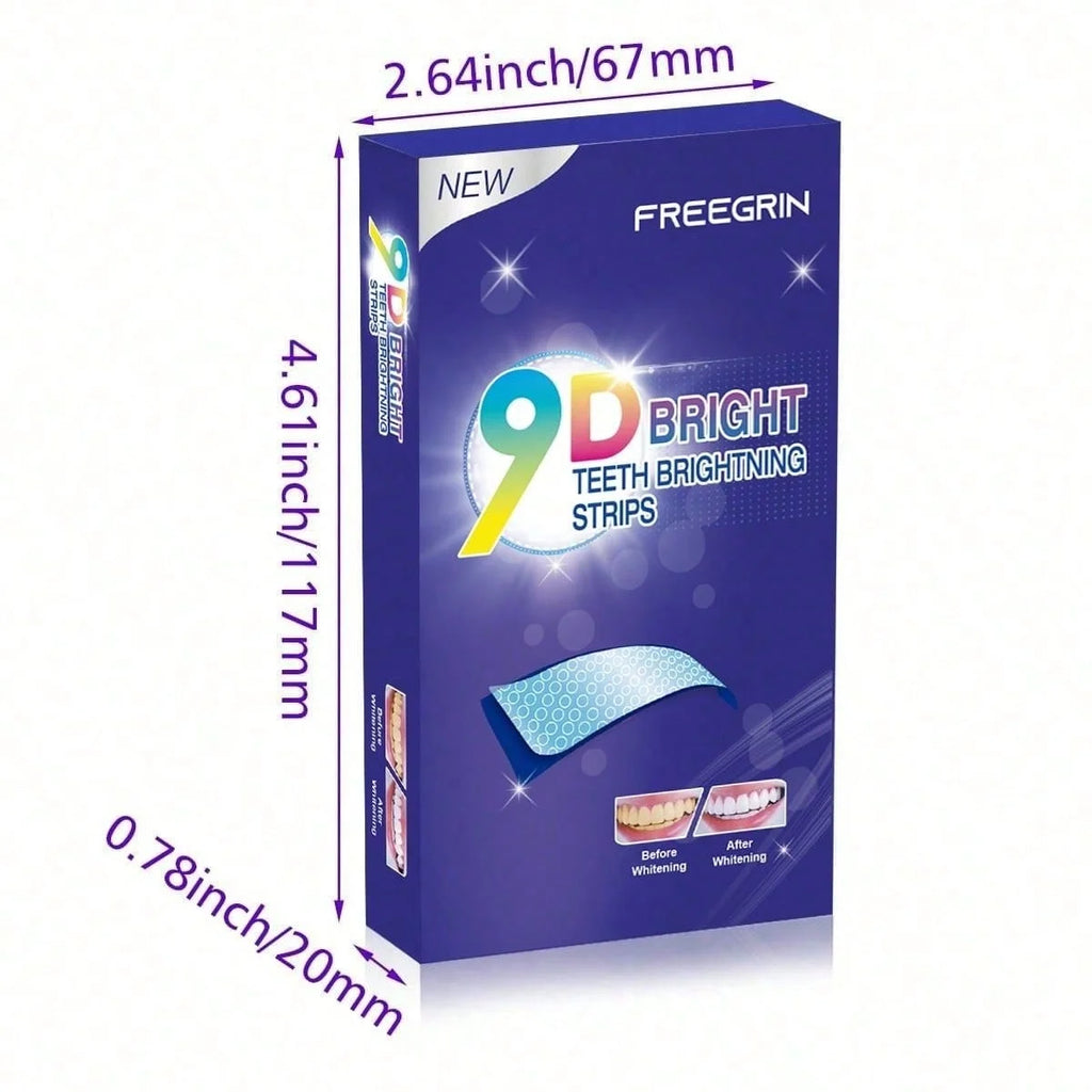 9D Whitener Strips Teeth Brightening Strips White Strips For Teeth Whitening Teeth Effect Oral Tooth Teeth Whitening Strips Gift mbzr