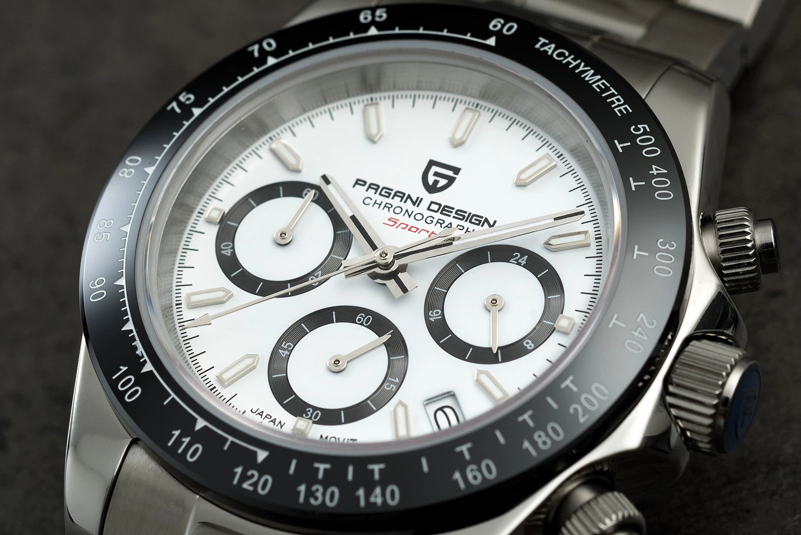 2026 New PD-1644 PAGANI DESIGN Top Brand Men's Sports Quartz Watches Sapphire Stainless Steel 100M Waterproof Luminous Chronograph Luxury Reloj Hombre