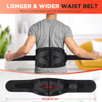 5-speed Heated Waist Belt Lower Back Lumbar Support Heating Pad 3 Vibration Massage Brace Abdomen Warm Menstrual Care Wrap mbzr