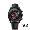 PAGANI DESIGN 2025 New Moon Dark Men's Watches Luxury Quartz Watch Men Skeleton Sport Chronograph AR Sapphire glass Wrist Watch