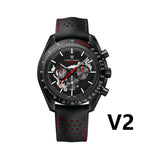 PAGANI DESIGN 2025 New Moon Dark Men's Watches Luxury Quartz Watch Men Skeleton Sport Chronograph AR Sapphire glass Wrist Watch
