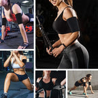 1 pair Arm Bands Sports Protectors Fitness & Body Building Arm Shaping Bands Arm Sauna Suffocating Sweat Sports Fitness Trainers mbzr
