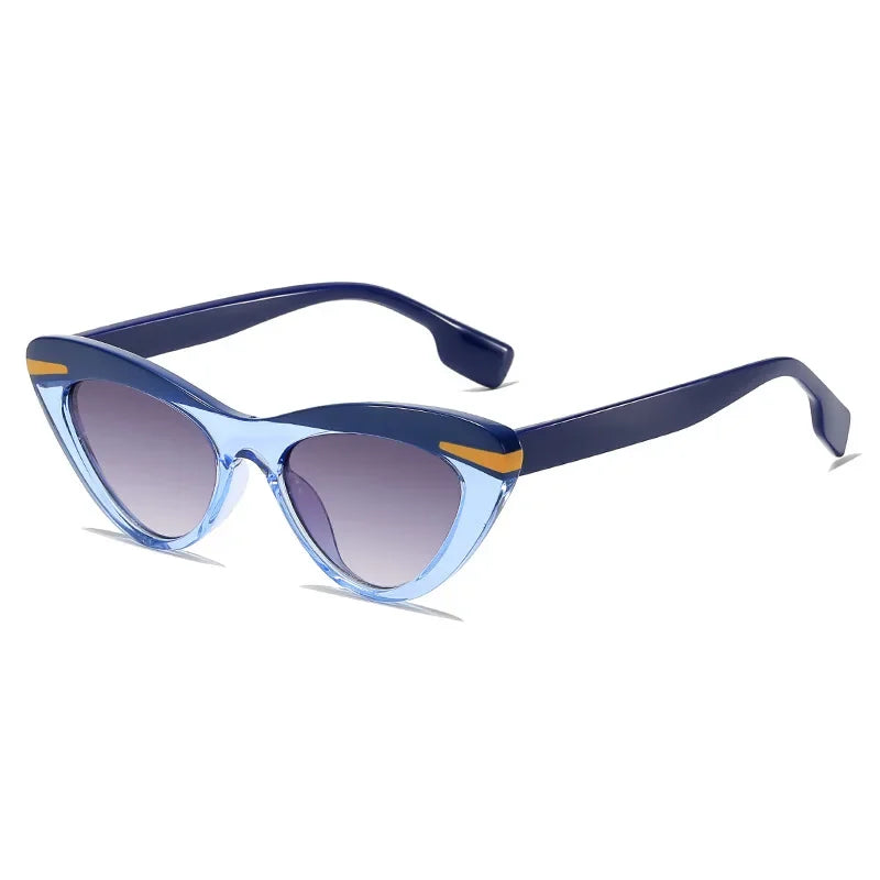 New Fashion Cat Eye Sunglasses Women Vintage Shades Brand Designer Gafas Luxury Sun Glasses UV400 Eyewear Oculos mbzr