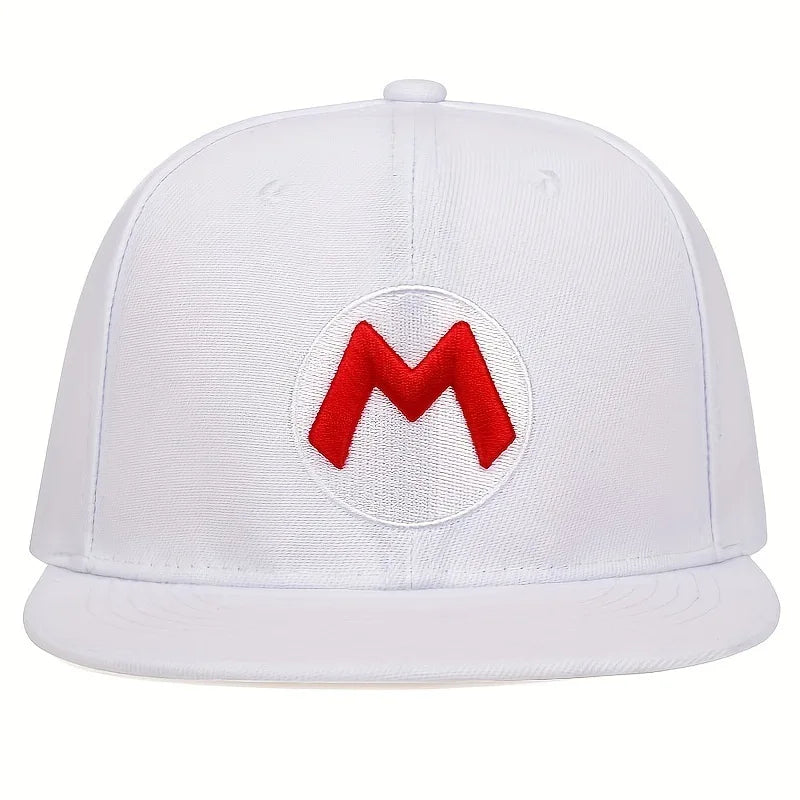Super Mario Bros Luigi Cap Hat Adjustable  Cosplay Embroidery Accessories Baseball Cap