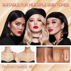 3-piece contour stick set, including blush stick, highlighter stick, bronzer stick, and eyeliner, refreshing and non-greasy, wat mbzr