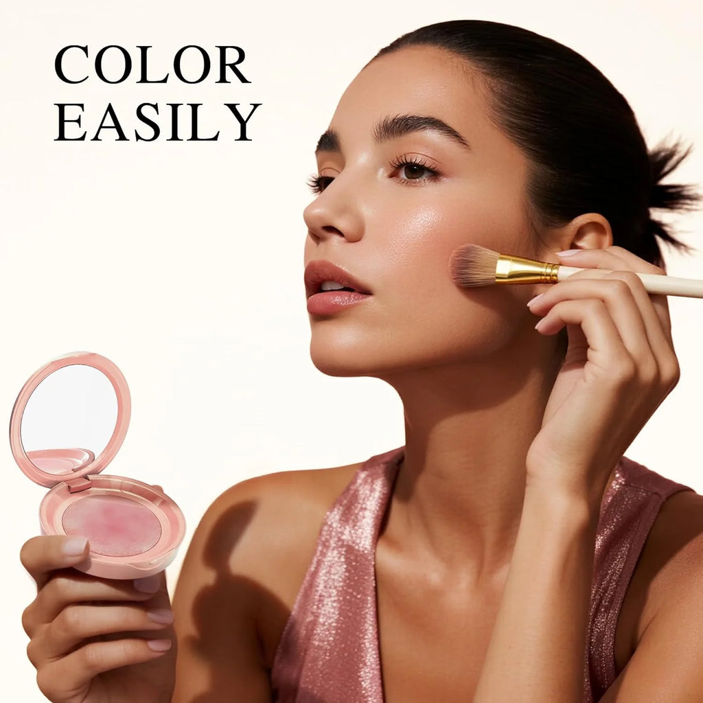 PHOFAY  Rare Beauty Powder Highlighter Blush Water Light Shimmer Waterproof Long Last Face Illuminator Brighten Light Liquid Highlighter mbzr