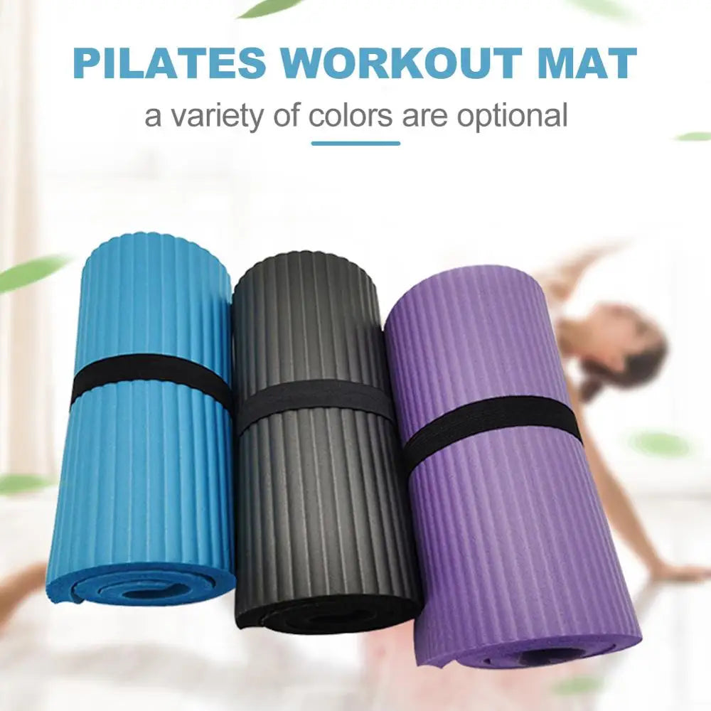 Yoga Mat 15MM Thick, Non-slip Fitness Pad For Yoga Exercise Pilates Meditation Gym Extra Thicken Exercise Durable Workout Mat mbzr