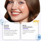 Purple Teeth Whitening Strips Brighten Tooth Remove Plaque Stain Cleaning Oral Hygiene Reduce Sensitivity Bleaching Dental Tools mbzr