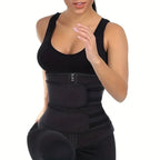 1pc Waist Trainer Slimming Body Shaper Fitness Belt Weight Loss Fat Burning Sport Girdle Sweat Trimmer Workout Cincher Shapewear mbzr