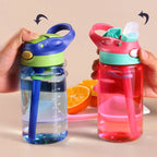 480ml Water Bottle With Straw Kids Girls Portable Travel Bottles Gym Sports Fitness Cup Summer Cold Water Juice Drinking Bottle mbzr