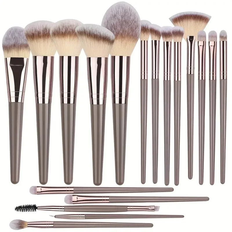 3-20Pcs Premium Makeup Brushes Set Soft Fluffy Beauty Cosmetic Foundation Makeup Brush Eyeshadow Blush Kabuki Make Up Tools mbzr