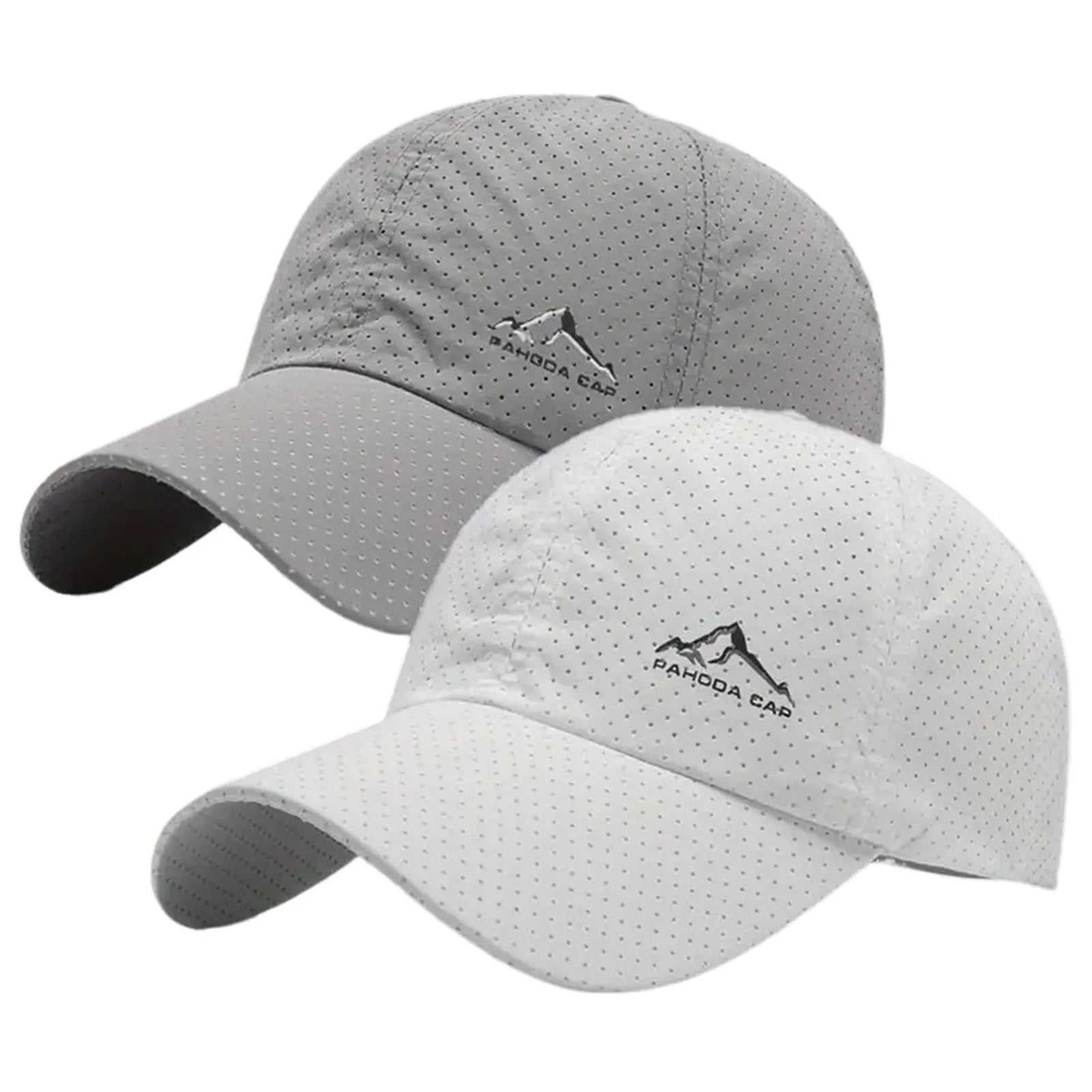 2PCS Baseball Caps Summer Quick-drying Breathable Outdoor Sports Shade Cap