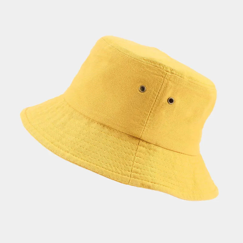 Fluorescent Bucket Hat Four Seasons Fashion Trendy Candy Colored Bucket Hat Unisex