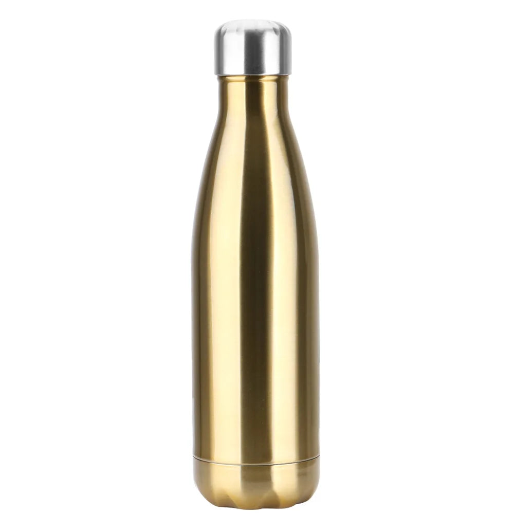 500ml Thermos For Sport Bottles Double-Wall Insulated Vacuum Flask BPA Free Thermos Stainless Steel Water Bottle Cola Water Beer mbzr