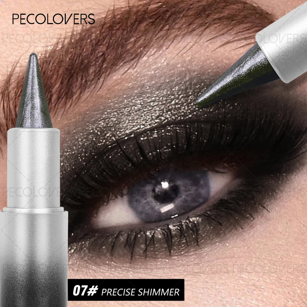 Matte Glitter Eyeshadow Stick Makeup Pearlescent Brighten Lying Silkworm Eyeliner Highlighter Lasting Eye Shadow Pencil Cosmetic mbzr