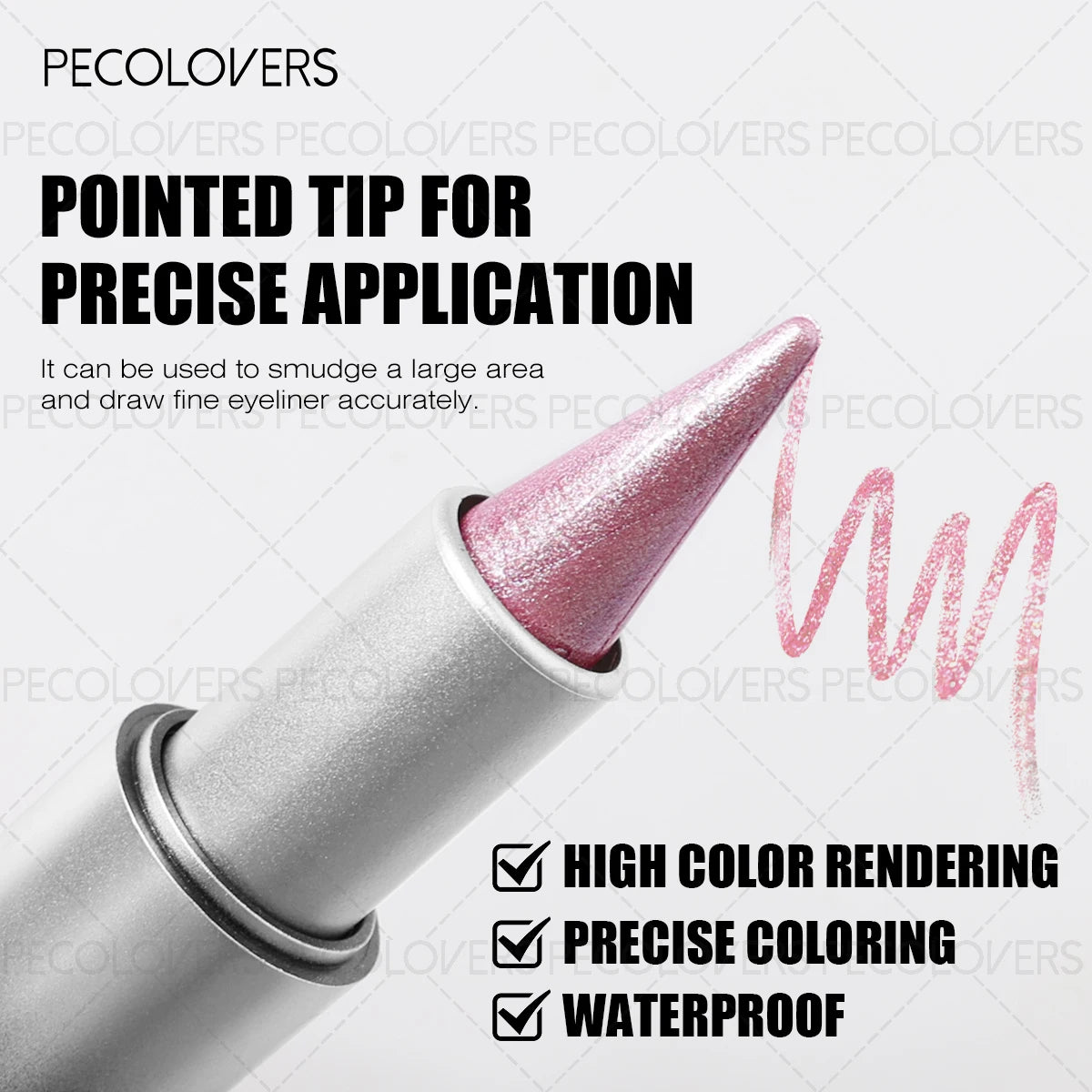 Matte Glitter Eyeshadow Stick Makeup Pearlescent Brighten Lying Silkworm Eyeliner Highlighter Lasting Eye Shadow Pencil Cosmetic mbzr
